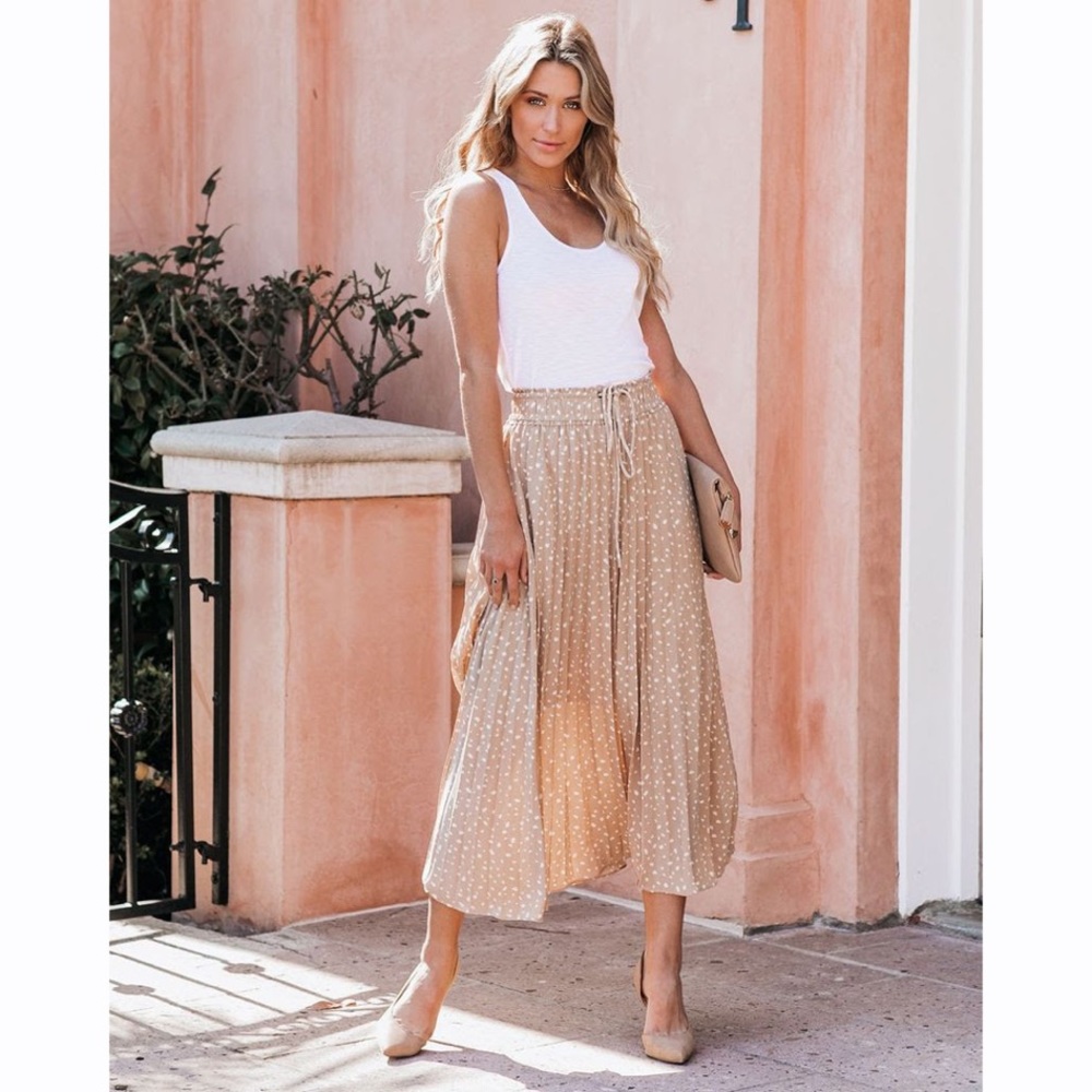 Vici Dolls “Applause you” midi pleated skirt M